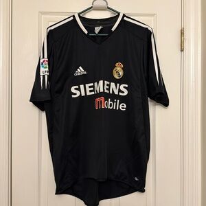 Michael Owen Real Madrid #11 Adidas Jersey (Mens Medium)